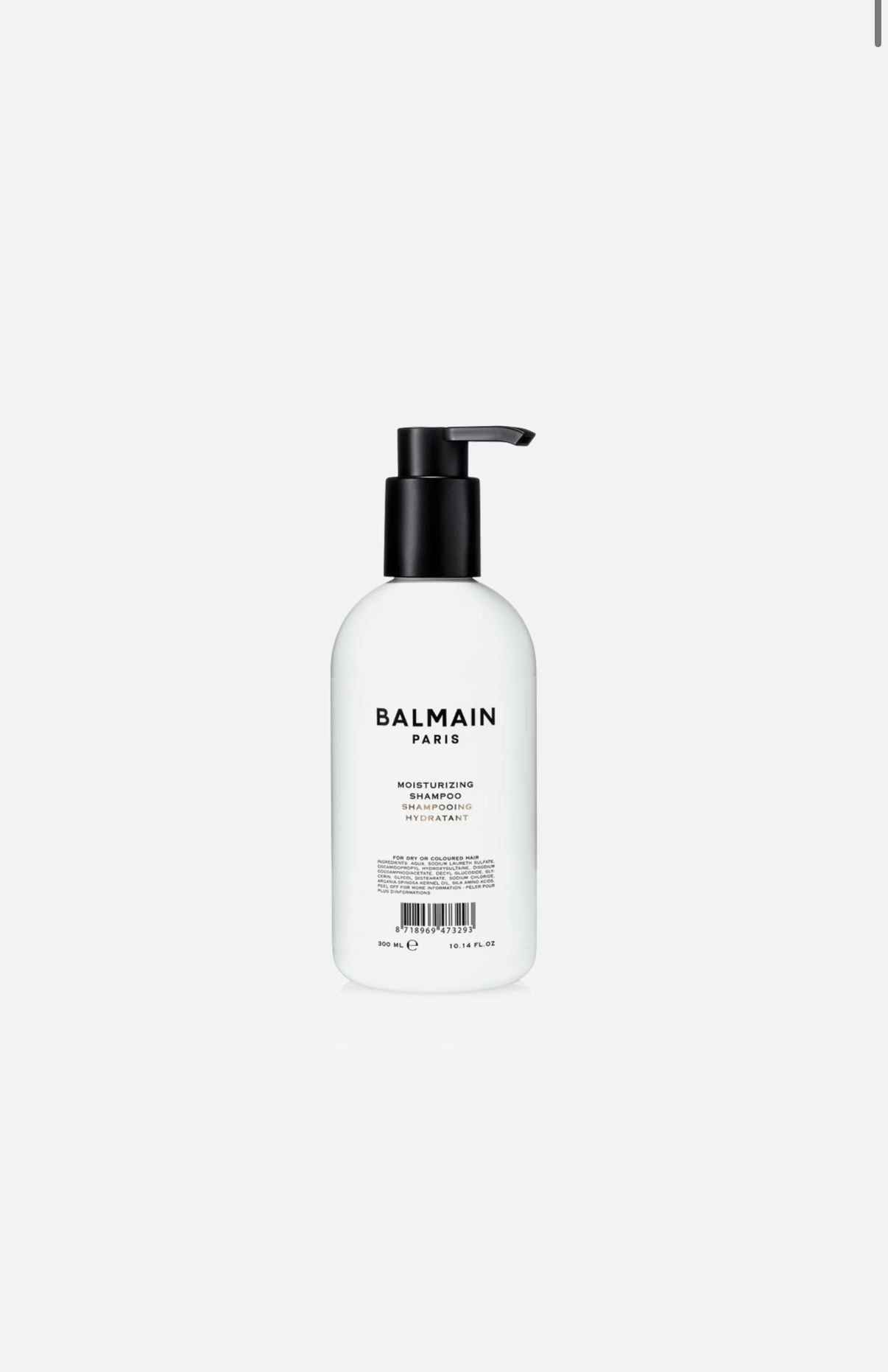 Balmain Hair drėkinamasis šampūnas
